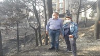 CHP Milletvekilleri Güzelmansur ve Şahin Yangın yerinde: Sabotaj iddiası olasılıklar arasında