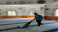 Antakya Belediyesi İbadethanelerdeki titiz çalışmalarını sürdürüyor