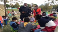 Milletvekili Sertel, Çadırkent’te çocuklar için kurulan oyun alanını ziyaret etti