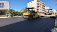 Hatay Büyükşehir Belediyesi’nden beton asfalt serimi