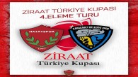 Atakaş Hatayspor ziraat kupası 4. Tur maçı 25 Kasım’da Antakya’da