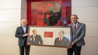 Defne Belediye Başkanı  İbrahim Güzel’den CHP Genel Başkanı Kılıçdaroğlu’na ziyaret