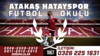 Atakaş Hatayspor Futbol Okulları başlıyor