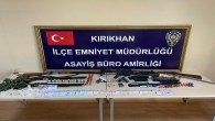 Kırıkhan’da uyuşturucu ve silah operasyonu: 8 gözaltı