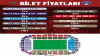 Atakaş Hatayspor Kasımpaşa maçının biletleri bugün satışta