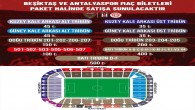 Atakaş Hatayspor Beşiktaş ve Antalyspor maçlarını tek biletle satacak