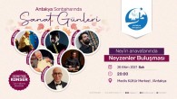 Antakya Belediyesi’nin Ney Konseri bu akşam!