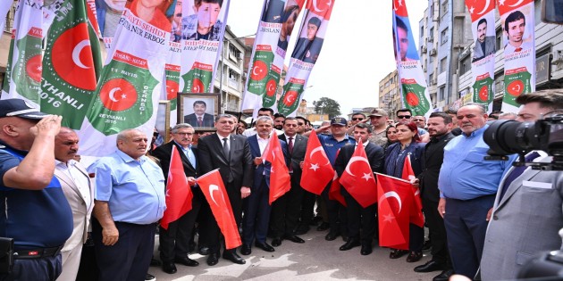 <strong>Reyhanlı şehitlerini anma törenine katılan Başkan Mehmet Öntürk: Birliğimizi ve Beraberliğimizi asla bozamayacaklar!</strong>