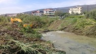 Hatay Büyükşehir Belediyesinden  Yaylıca Mahallesinde Dere temizliği