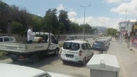Antakya Belediyesi şehir genelinde dezenfekte çalışmalarını sürdürüyor