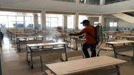 Samandağ Belediyesi, LGS öncesinde okulları  dezenfekte etti