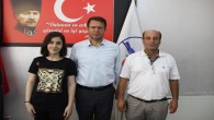 LGS Türkiye birincisi Bedia Deniz Doğru Başkan Refik Eryılmaz’ı ziyaret etti