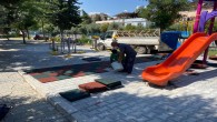 Antakya Belediyesi Parklardaki bakım ve onarım çalışmalarını sürdürüyor