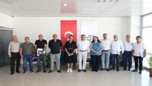 Hatay Büyükşehir Belediyespor yönetiminden Başkan Savaş’a ziyaret
