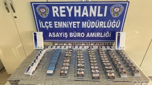 Reyhanlı’da 1030 adet gümrük kaçağı sigara yakalandı