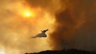Batıayaz’ındaki  orman yangınına havadan müdahale tekrar başladı