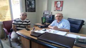 Kuryeliler Dernek Başkanı Türkmen’den  Gazetemize ziyaret