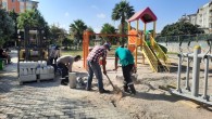 Antakya Belediyesi’nin Park ve Yeşil alanlarda bakım ve onarım çalışmalarını sürdürüyor