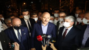 İçişleri Bakanı Süleyman Soylu yangında zarar gören bölgeleri ziyaret etti: “Elimizden gelen her şeyi yapacağız, hiç endişe etmeyin!