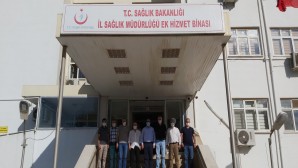 Şükrü Kudret Özbakış’tan Dr. Mustafa  Hambolat’a ziyaret