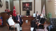 Milletvekili Şanverdi ile Başkanlar Hacıoğlu ile Sarı’dan Sağlık Müdürü Hambolat’a ziyaret