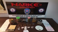Polis’tan uyuşturucu satıcısına operasyon: 300 gram esrar, tabanca ve 5555 lira para yakaladı
