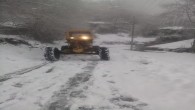 Hatay Büyükşehir Belediyesi Karla mücadele çalışmalarını başlattı