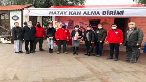 Antakya Defne Rotary Kulübünden kan bağışı