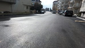 Hatay Büyükşehir Belediyesi’nden Defne Turunçlu’ya Beton asfalt