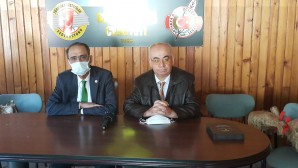 Defne Belediye Başkanı İbrahim Güzel’den Antakya Gazeteciler Cemiyeti’ne ziyaret