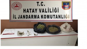 Samandağ Janadarmasından uyuşturucu tacirlerine operasyon;  2.150 gram kubar esrar yakalandı