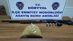 Dörtyol ilçesinde 1.100 gram Bonzai yakalandı