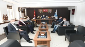 CHP’li Meclis üyelerinden Başkan Yılmaz’a Başsağlığı ziyareti