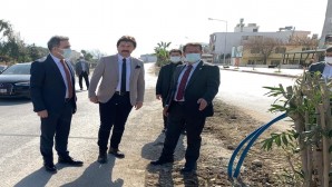 Başkan Eryılmaz’a Hatay Büyükşehir Belediyesi Genel Sekreter Yardımcısı Metin Açık’tan ziyaret