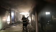 Samandağındaki yangına Hatay Büyükşehir belediyesi itfaiyesi anında müdahale etti