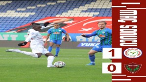 Atakaş Hatayspor Rize deplasmanından eli boş döndü: 1-0