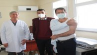 Samandağ Belediye Başkanı Refik Eryılmaz Korona virüs aşısı oldu