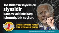 Türkiye Gazeteciler Federasyonu: Biden’ın söylemleri siyasidir, barış ve adalete karşı işlenmiş bir suçtur!