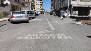 Antakya Belediyesi, Cebrail Mahallesindeki asfalt çalışmalarını tamamladı