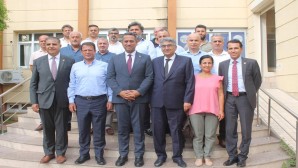 CHP Parti Meclis Üyesi Mersin Milletvekili Ali Mahir Başarır’dan Başkan Refik Eryılmaz’a Ziyaret