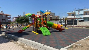 Antakya Belediyesi Çocuk dostu Belediye parklarını güzelleştiriyor!