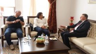Aydın Belediye Başkanı Özlem Çerçioğlu’ndan Başkan Lütfü Savaş’a ziyaret