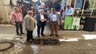 Antakya Belediyesi Başkan Yardımcısı Orhan Mursaloğlu, çarşı esnafıyla yağışların etkilerini değerlendirdi