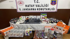 Hassa’da  gümrük kaçağı 23 adet cep telefonu ile telefon aksesuarları yakalandı