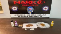 İskenderun’da 2 kişide çeşitli uyuşturucu madde yakalandı