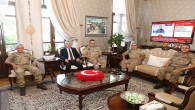 Jandarma Genel Komutanı Orgeneral Arif Çetin’den Vali Rahmi Doğan’a Ziyaret