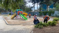 Antakya Belediyesinden parklardaki bakım ve onarım çalışmalarına devam