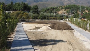 Antakya Gülderen’deki Park bitme aşamasında