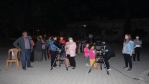 Antakya Belediyesi’nin Astronomi ve Uzay Gözlem etkinlikleri devam ediyor