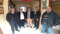 Antakya Belediye Başkan Yardımcısı Orhan Mursaloğlu’ndan Antakya Gazeteciler cemiyetini ziyaret